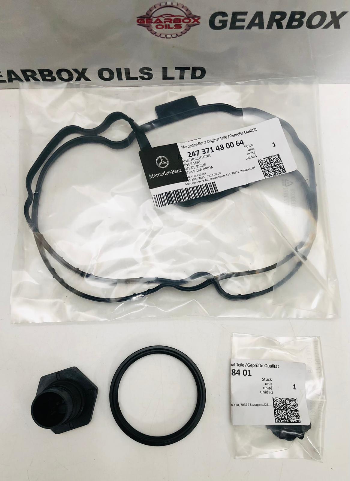 GENUINE MERCEDES A CLASS A200 724.1 8G DCT 8 SPEED AUTOMATIC GEARBOX FILTERS GASKET OIL 6L TRANSMISSION SERVICE KIT