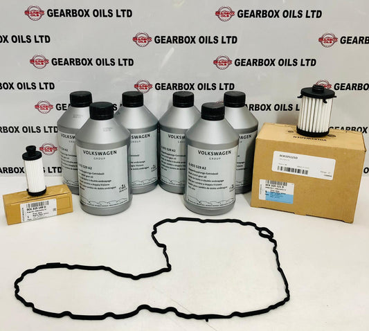 GENUINE AUDI VW 0CK 7 SPEED AUTOMATIC GEARBOX  FILTERS GASKET OIL 6L TRANSMISSION SERVICE KIT