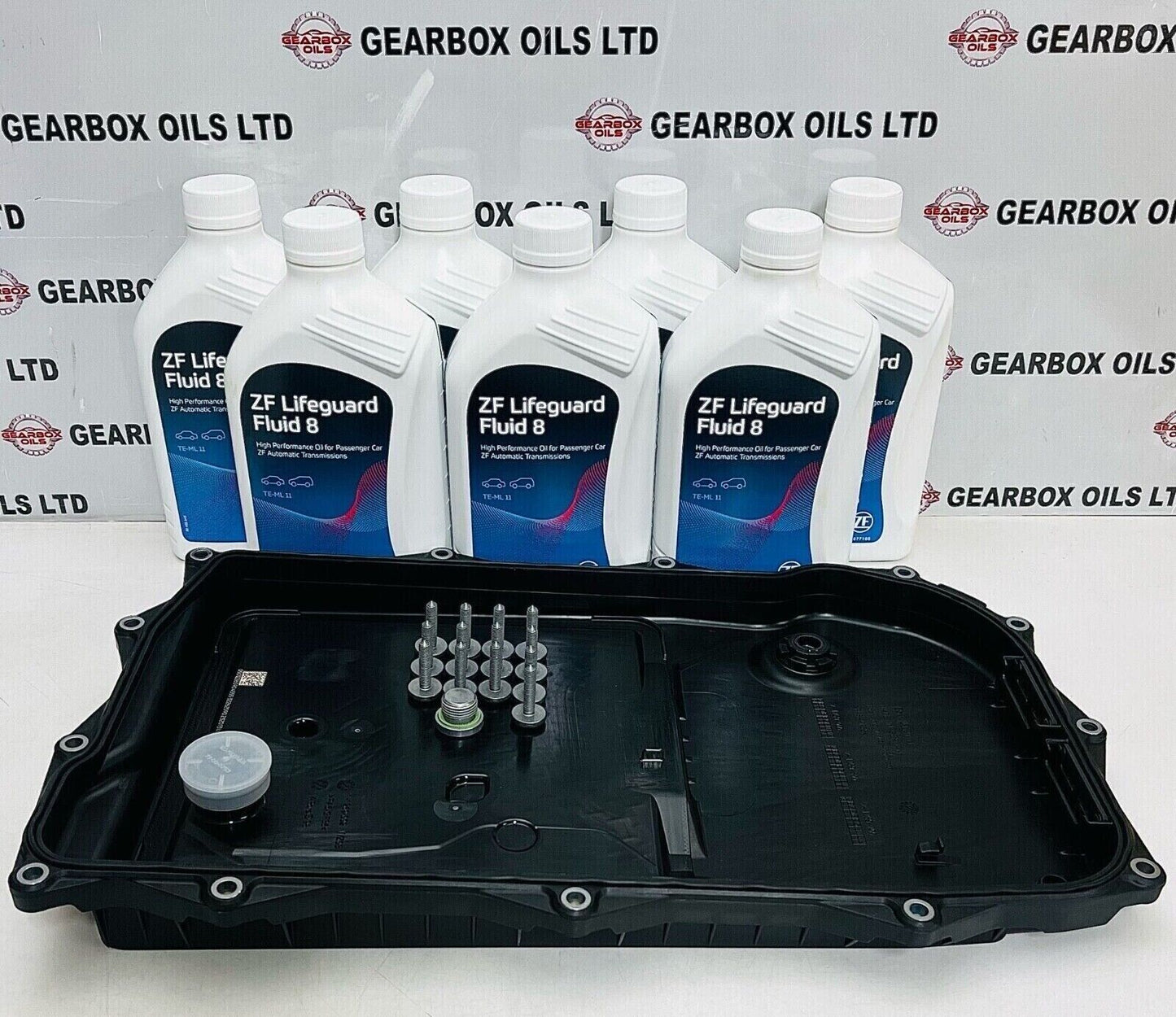 GENUINE BMW JAGUAR LANDROVER ASTONMARTIN ZF 8 SPEED AUTOMATIC TRANSMISSION GEARBOX SERVICE KIT PAN AND 7L OIL