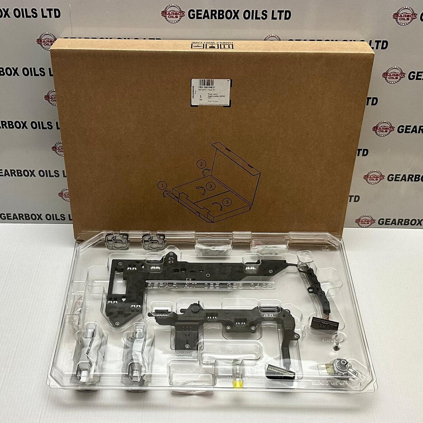 GENUINE AUDI DSG 0B5 GEARBOX SOLENOID HARNESS REPAIR KIT OE 398 048D DL501 DCT WITH EXTRA COOLING SOLENOID