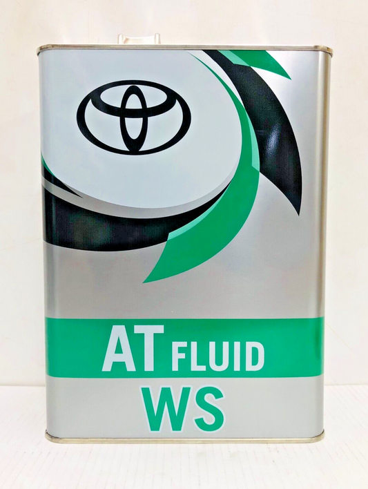 GENUINE TOYOTA LEXUS ATF WS FLUID AUTOMATIC TRANSMISSION GEARBOX OIL 4L CAN