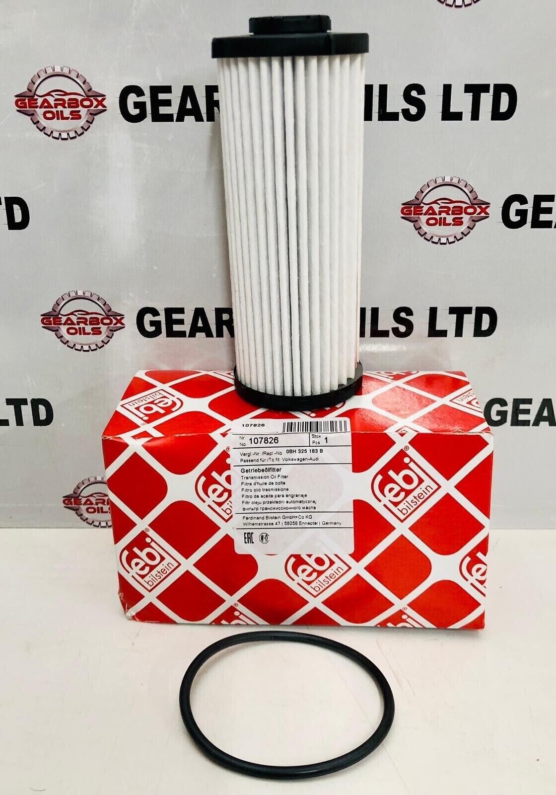 GENUINE OEM FEBI VW SKODA SEAT 0BH DQ500 7 SPEED AUTOMATIC GEARBOX OIL FILTER KIT 171772