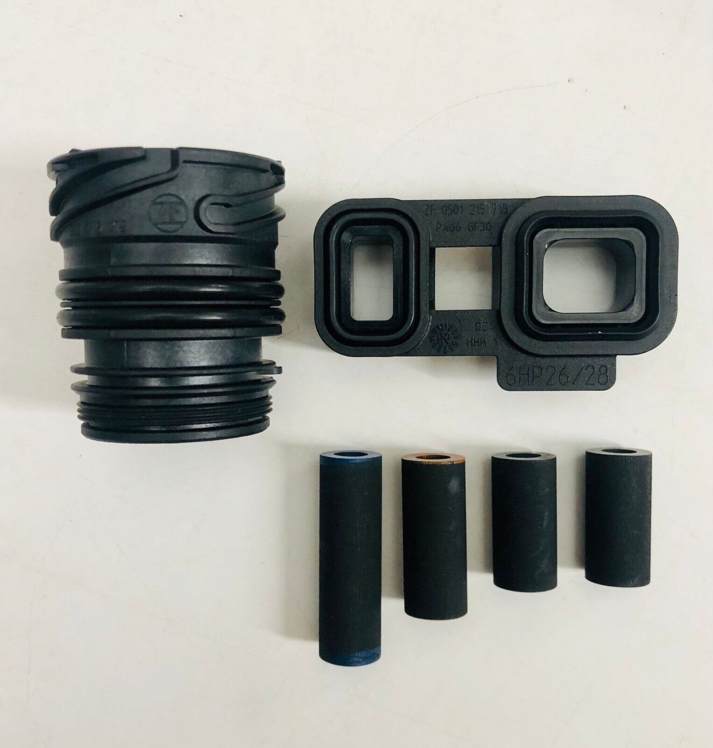 GENUINE ZF 6HP26 6HP28 AUTOMATIC GEARBOX SUMP PAN ADAPTER TUBES SLEEVE 7L OIL OEM TRANSMISSION SERVICE KIT