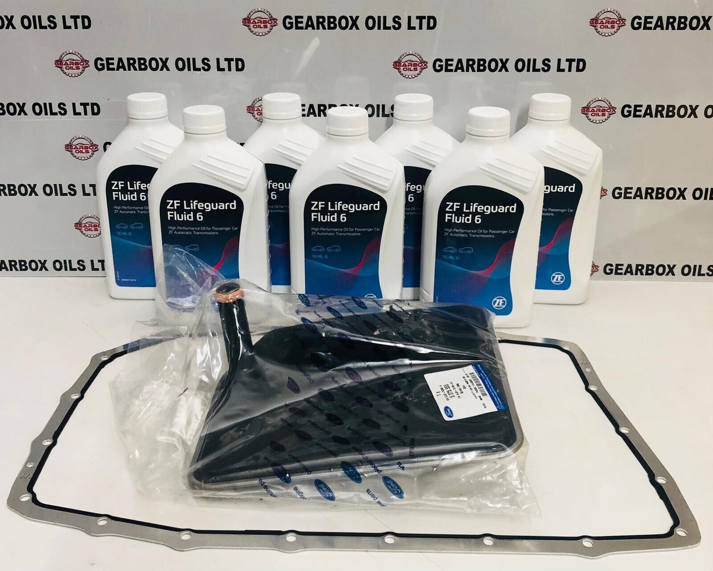 GENUINE FORD RANGER 6 SPEED 6R80 AUTOMATIC GEARBOX FILTER GASKET OIL 7L TRANSMISSION SERVICE KIT OEM