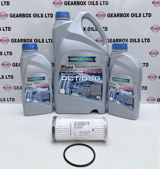 AUDI VW 0GC DQ381 DCT AUTOMATIC TRANSMISSION GEARBOX OIL FILTER SERVICE KIT 6L