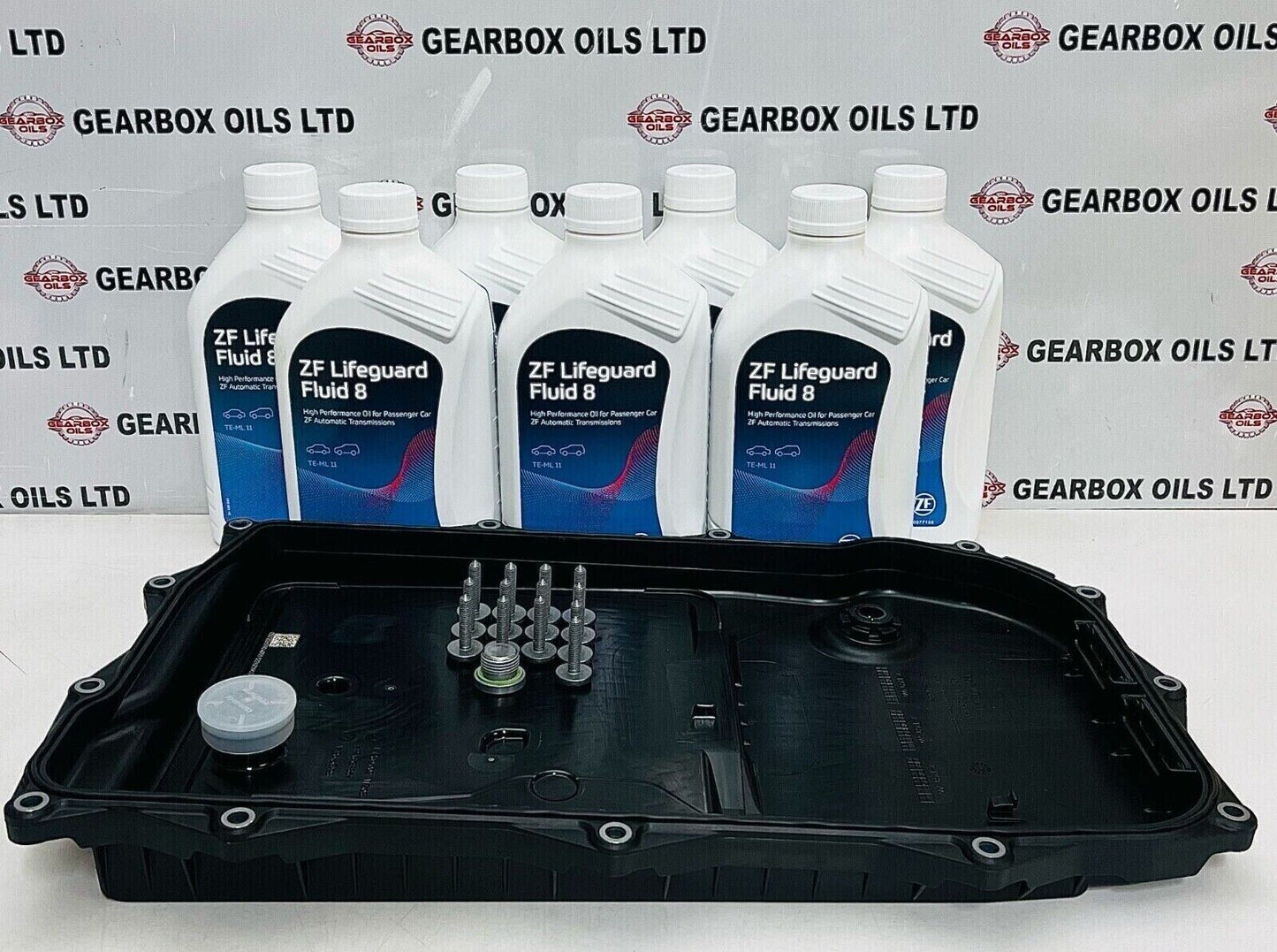 GENUINE BMW JAGUAR LANDROVER ASTONMARTIN ZF 8 SPEED AUTOMATIC TRANSMISSION GEARBOX SERVICE KIT PAN AND 7L OIL