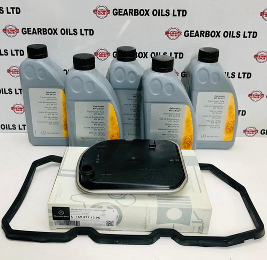 GENUINE MERCEDES BENZ W245 B CLASS and W169 A CLASS 722.8 CVT AUTOMATIC GEARBOX OIL FILTER GASKET TRANSMISSION SERVICE KIT