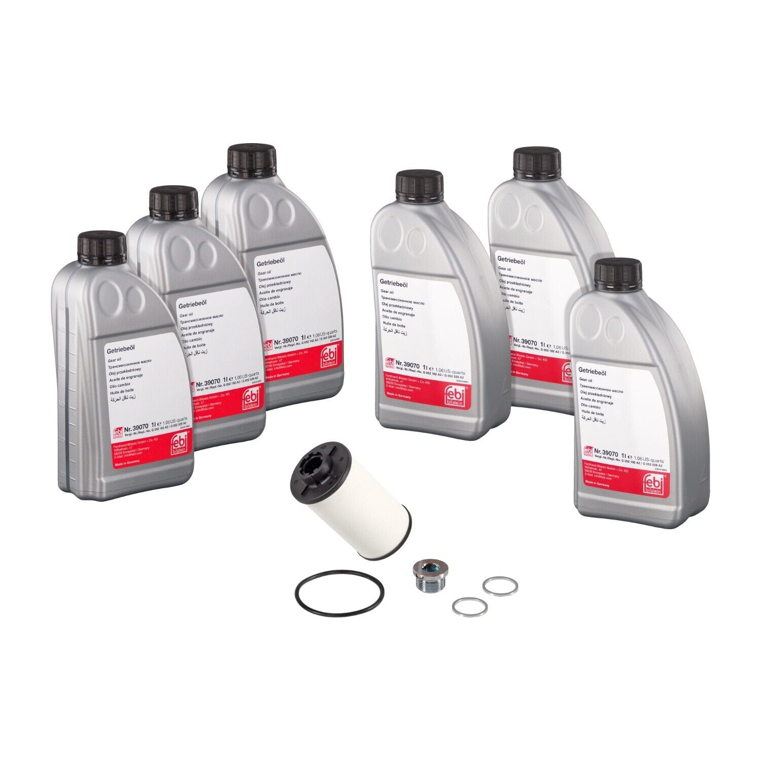 DSG Oil Change Set with Filter & Hose for 6-Speed DQ250 Dual Clutch  Transmission
