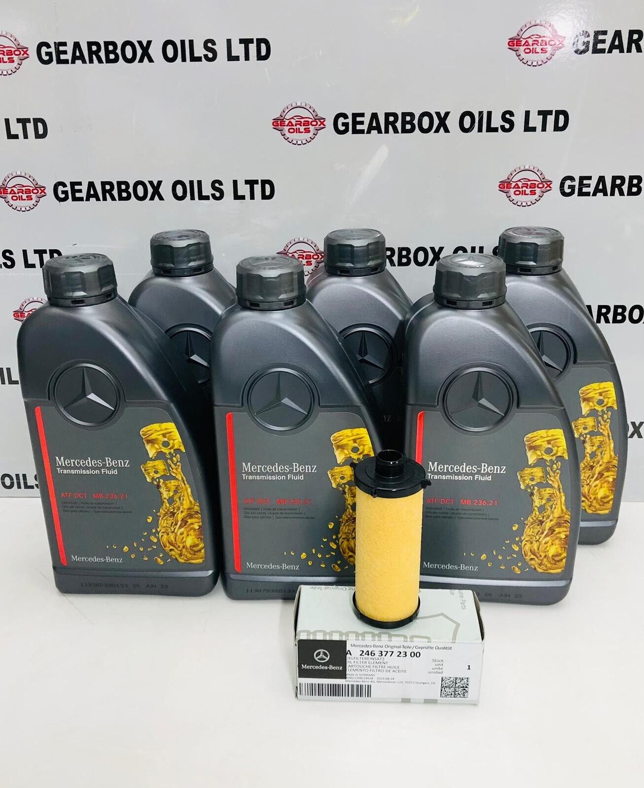 GENUINE MERCEDES GEARBOX OIL 6L DCT FILTER 724.0 TRANSMISSION SERVICE KIT